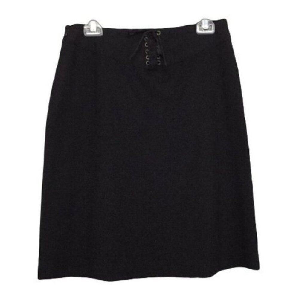 Old Navy Women's Lace Up  Mini‎ Bodycon Skirt Size 6
